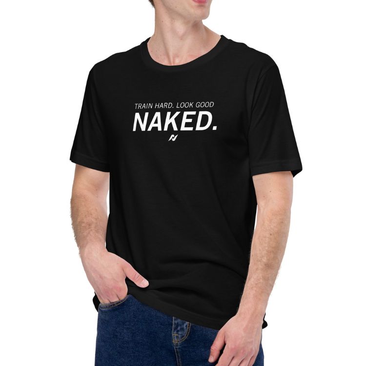 Men's Naked Training T-Shirt | White Logo