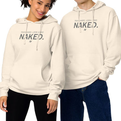 Naked Training Hoodie | Gray Logo